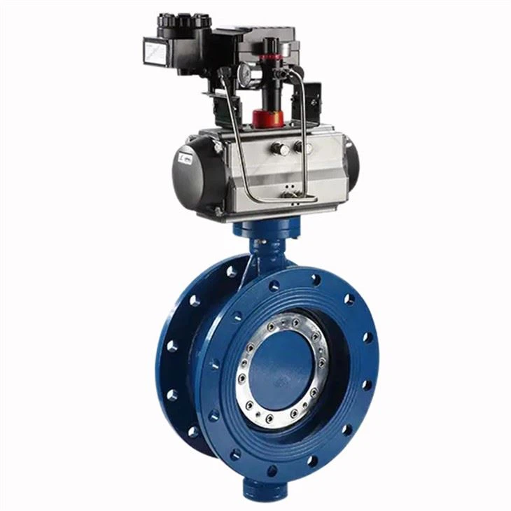 Pneumatic Triple Eccentric Butterfly On Off Valve